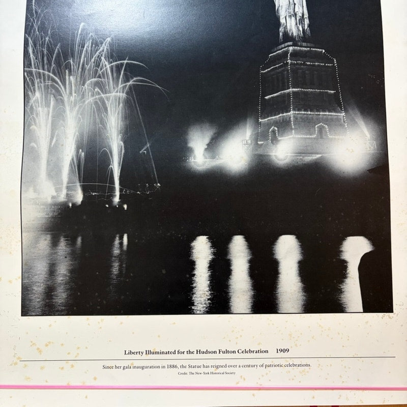 1909 Liberty Illuminated Hudson-Fulton Celebration Photo Poster- 20" x 16" Print