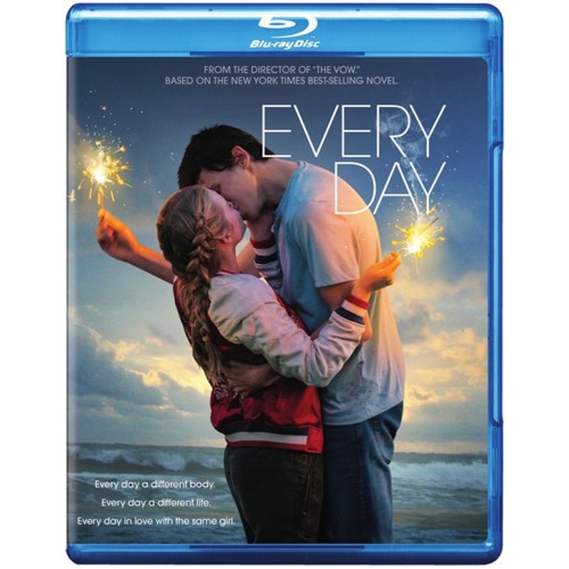 Every Day - Blu-ray, 2018 Romantic Fantasy Drama, Angourie Rice, Warner Bros.