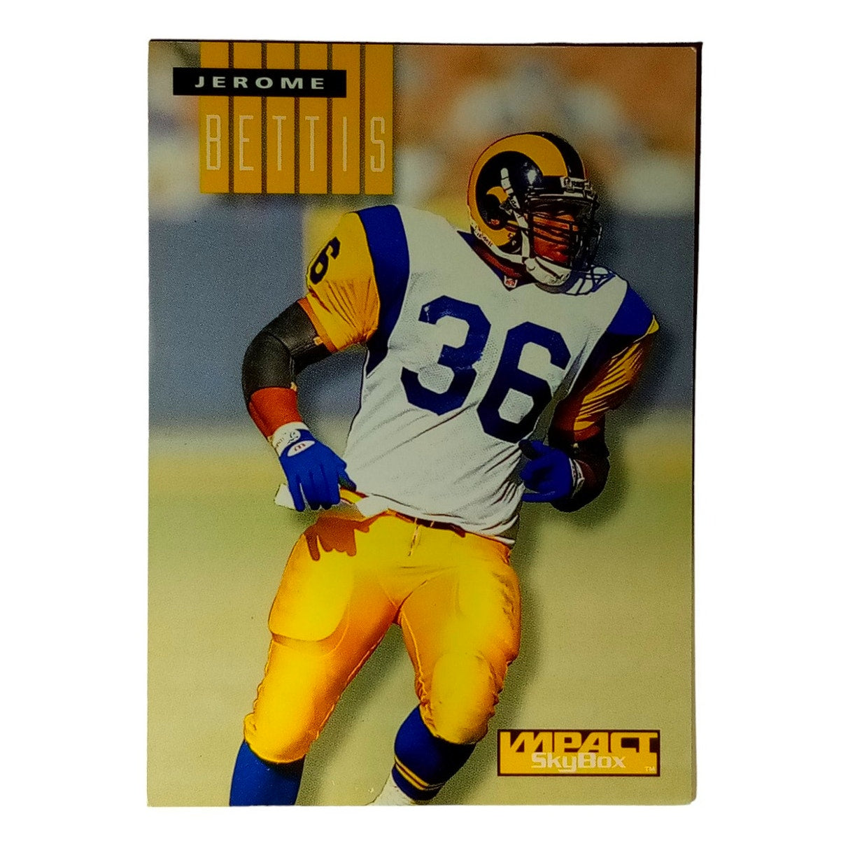 1994 Skybox Impact Player, Jerome Bettis No.141, Los Angeles Rams, NM