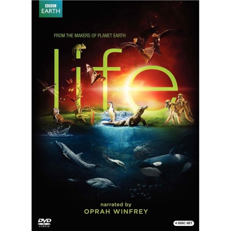 BBC Earth Life (DVD 4-Disc Gift Set) Documentary Series Narrator: Oprah Winfrey