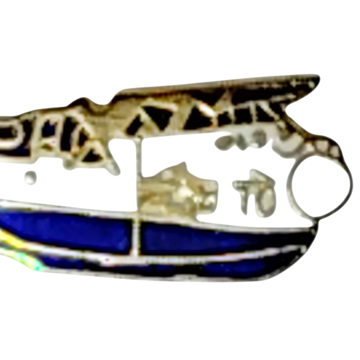 PBY Catalina Seaplane Hat Lapel Brooch Pin WWII Maritime Patrol  1-1/4"L x 1/2"H