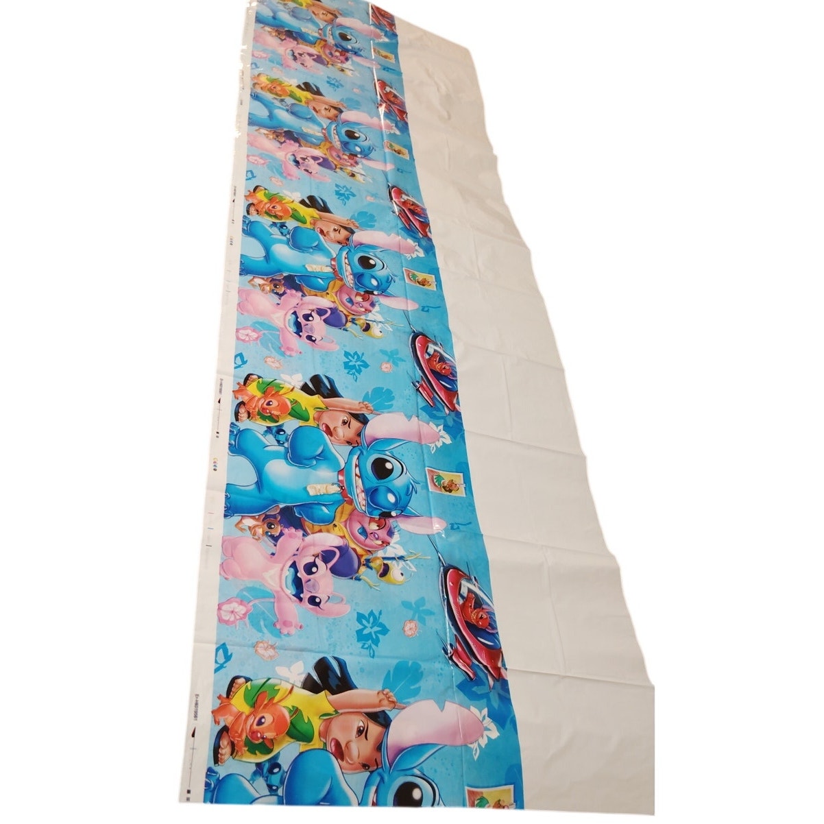 Cartoon (Lilo & Stitch) Party Tablecloth 42.5" × 70.8" Disposable Plastic Cover