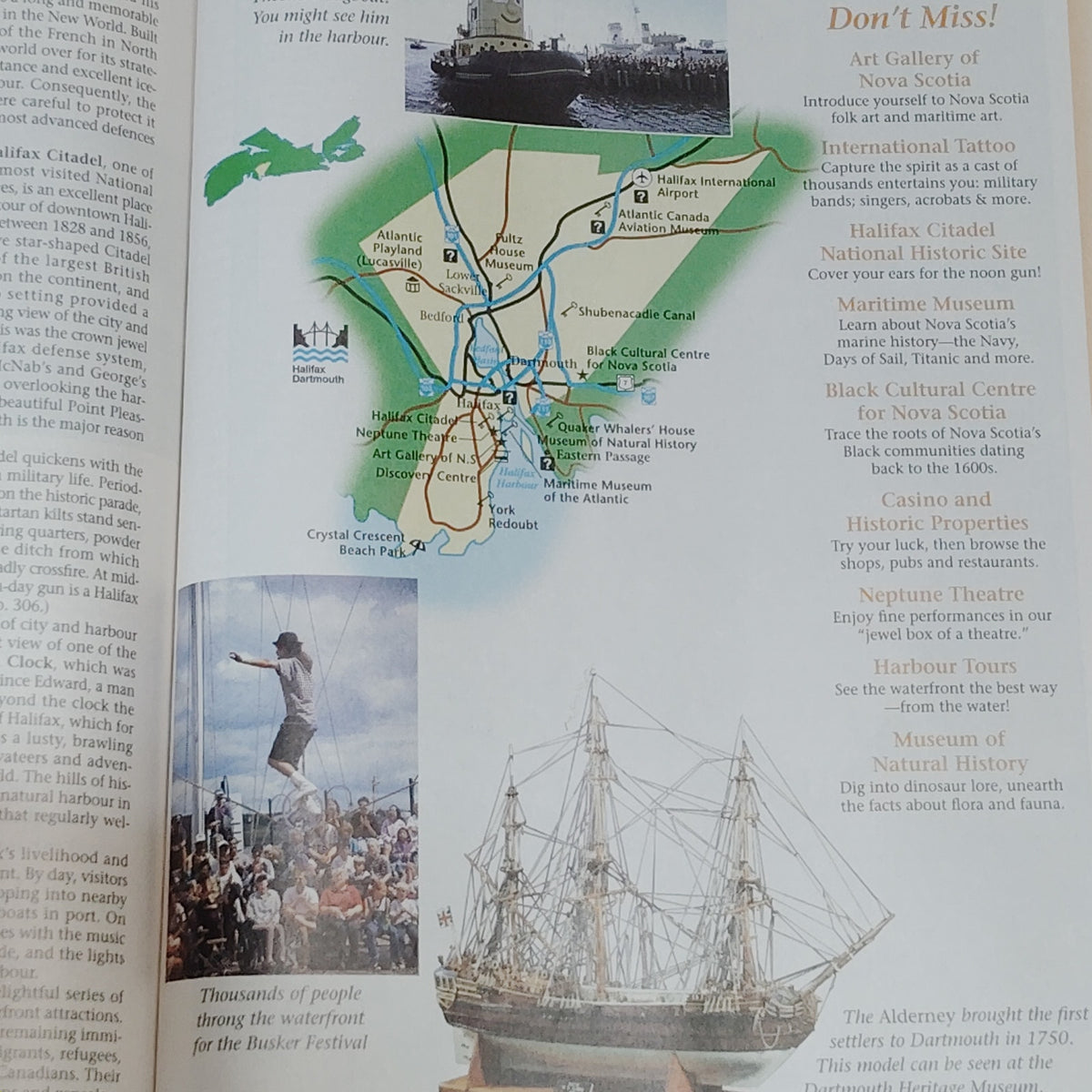 2002 Nova Scotia Canada Travel Guides & Ephemera Lot - Halifax Sydney Lighthouse