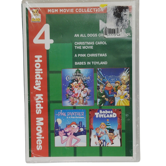 MGM Movie Collection: 4 Holiday Kids Movies (DVD 2011) Animated & Family Viewing