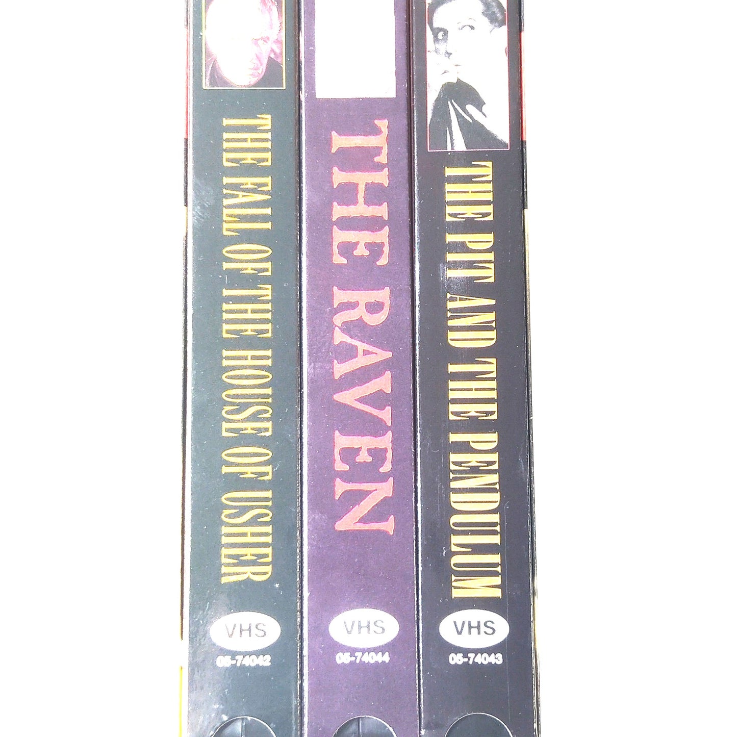The Merchant of Menace VHS 3‑Tape Vincent Price Poe Classics