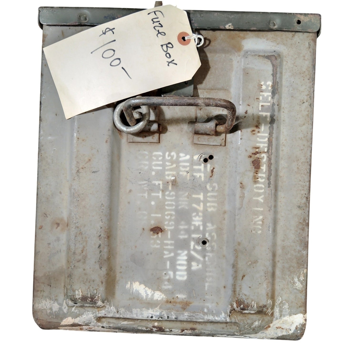 Military Surplus Metal Fuze Box – ADF Mk 44 Mod Sub Assembly, 1954 Dated, EUC