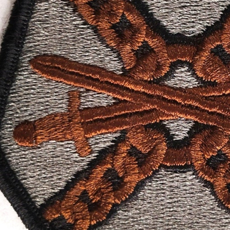 Vintage US Army IMCOM Patch Subdued 3‑1/4" Diameter Sew‑On