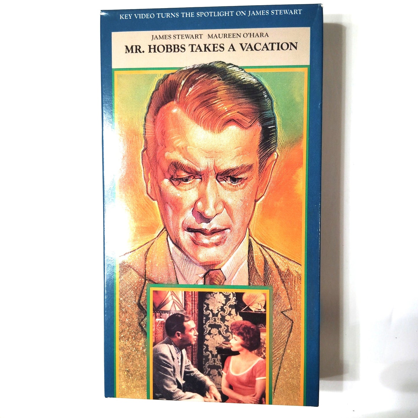 Mr. Hobbs Takes a Vacation VHS 1988 James Stewart Maureen O’Hara Classic Comedy