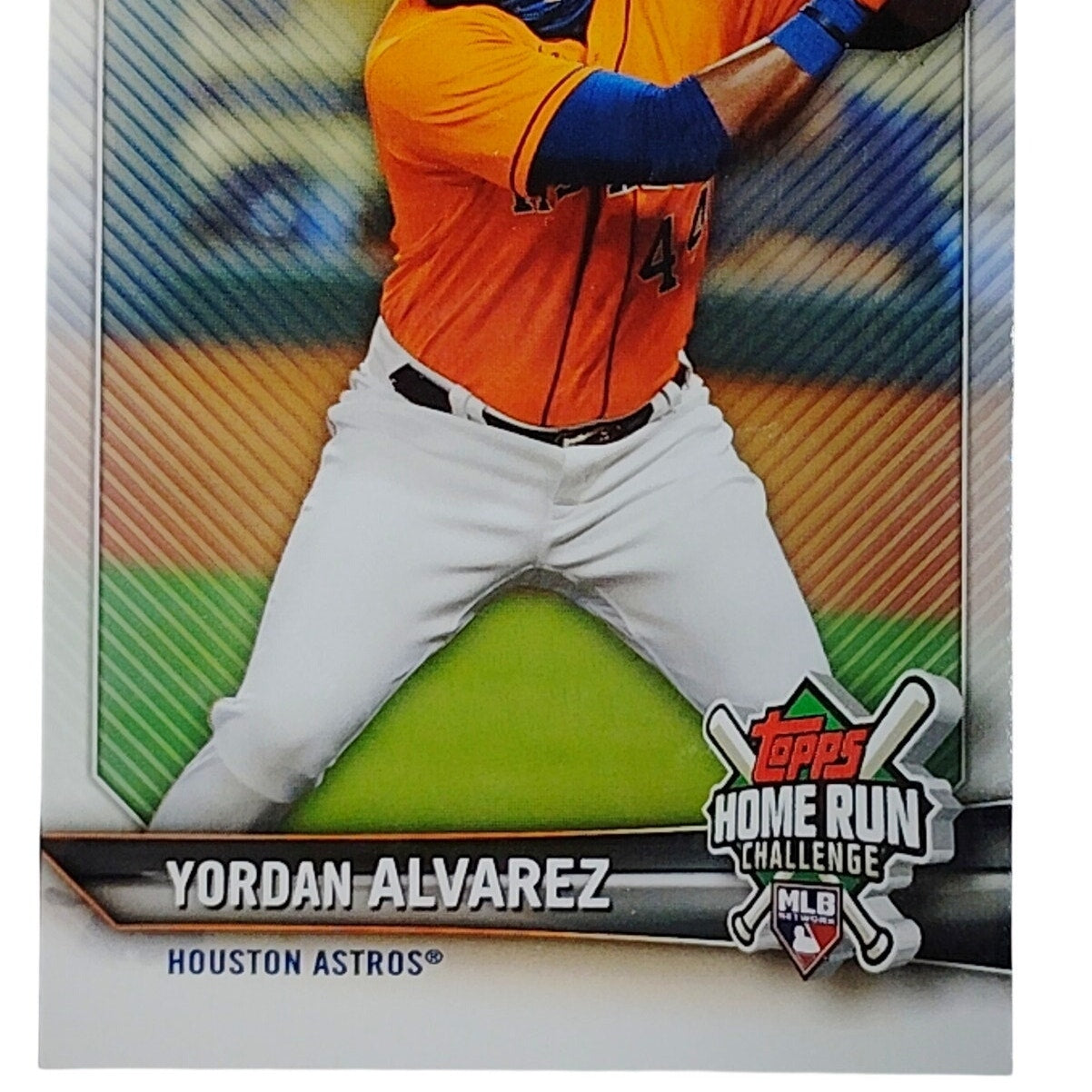 2021 Topps Series 1 #HRC-11 Yordan Alvarez Houston Astros DH -VG/EX -Unscratched