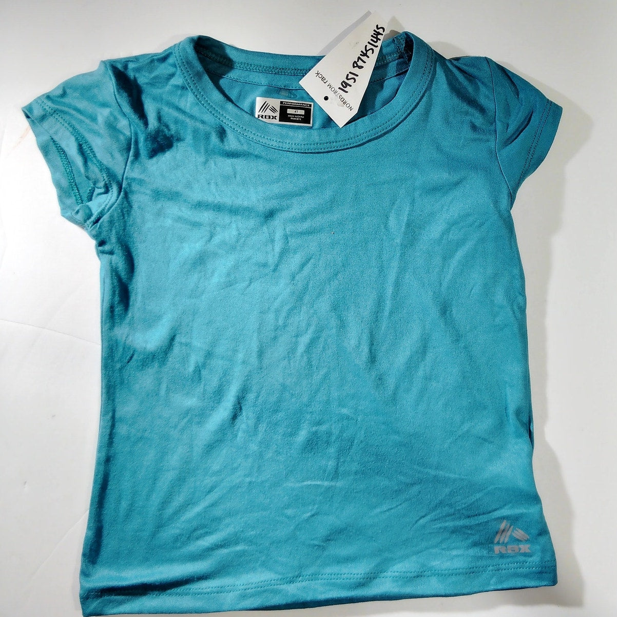 RBX Boys Shirt and Sweatpants Set Turquoise Gray Size 4T