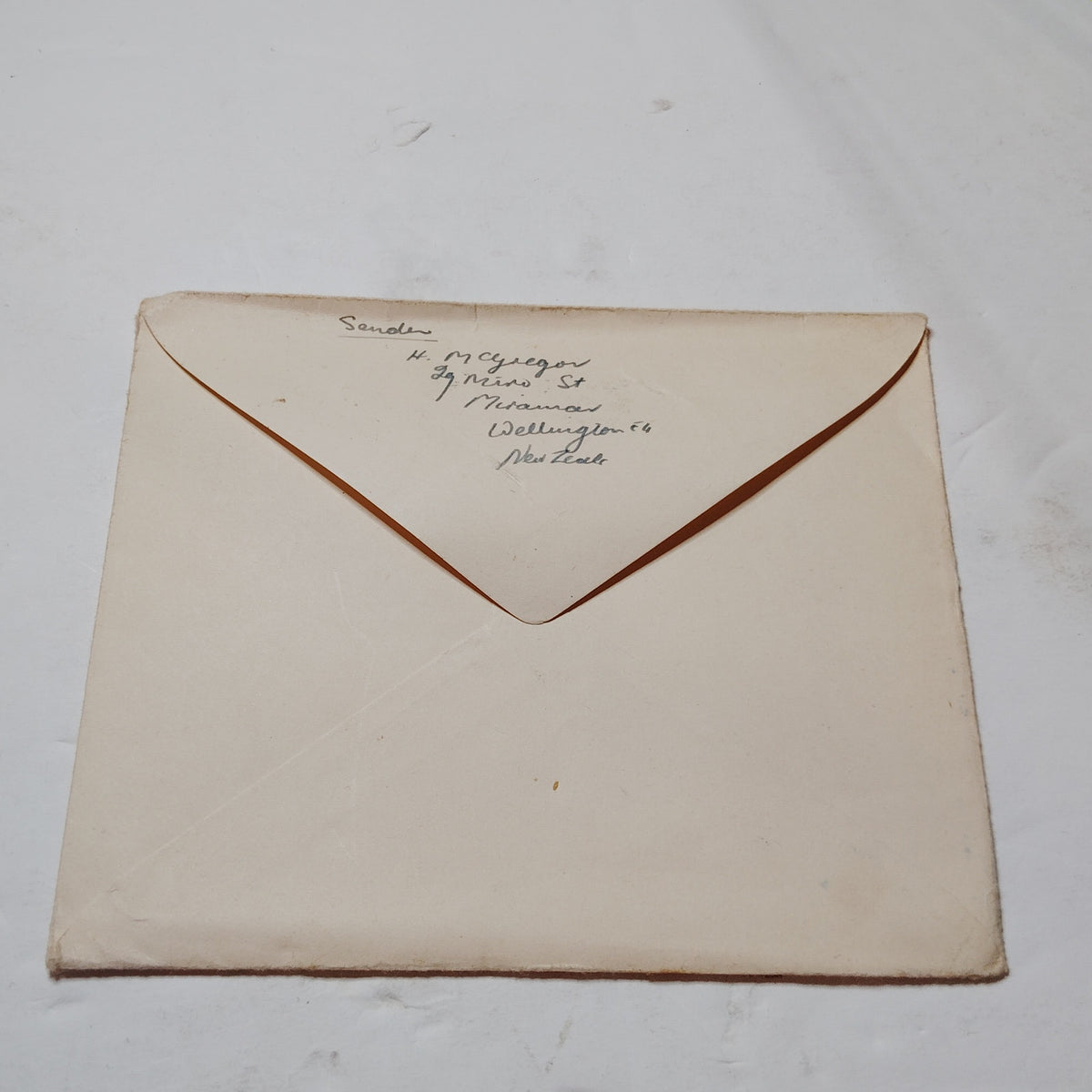 1951 New Zealand KGVI 1d Green Stamp Cover Wellington to Alabama USA