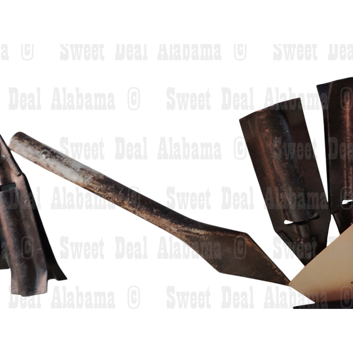 WWII Type D-1 Airplane Mooring Kit - Canvas Case, Stakes, Rods - Incomplete