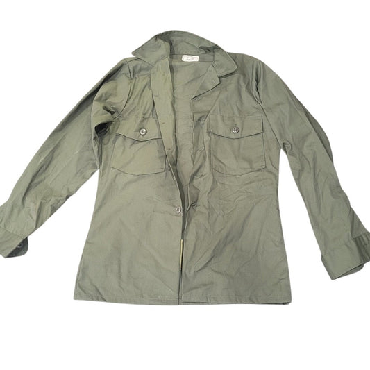 1979 U.S. Army Utility Shirt – Army Shade 507 – Size 14-1/2 x 33