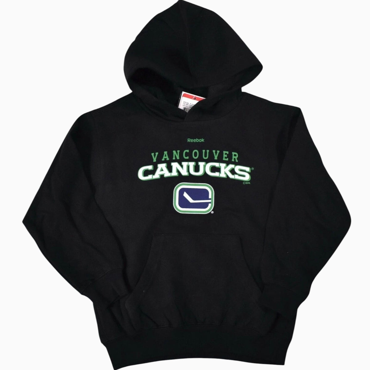 Reebok Vancouver Canucks NHL Youth Face Off Fleece Hoodie & Tee Set Child M 5/6