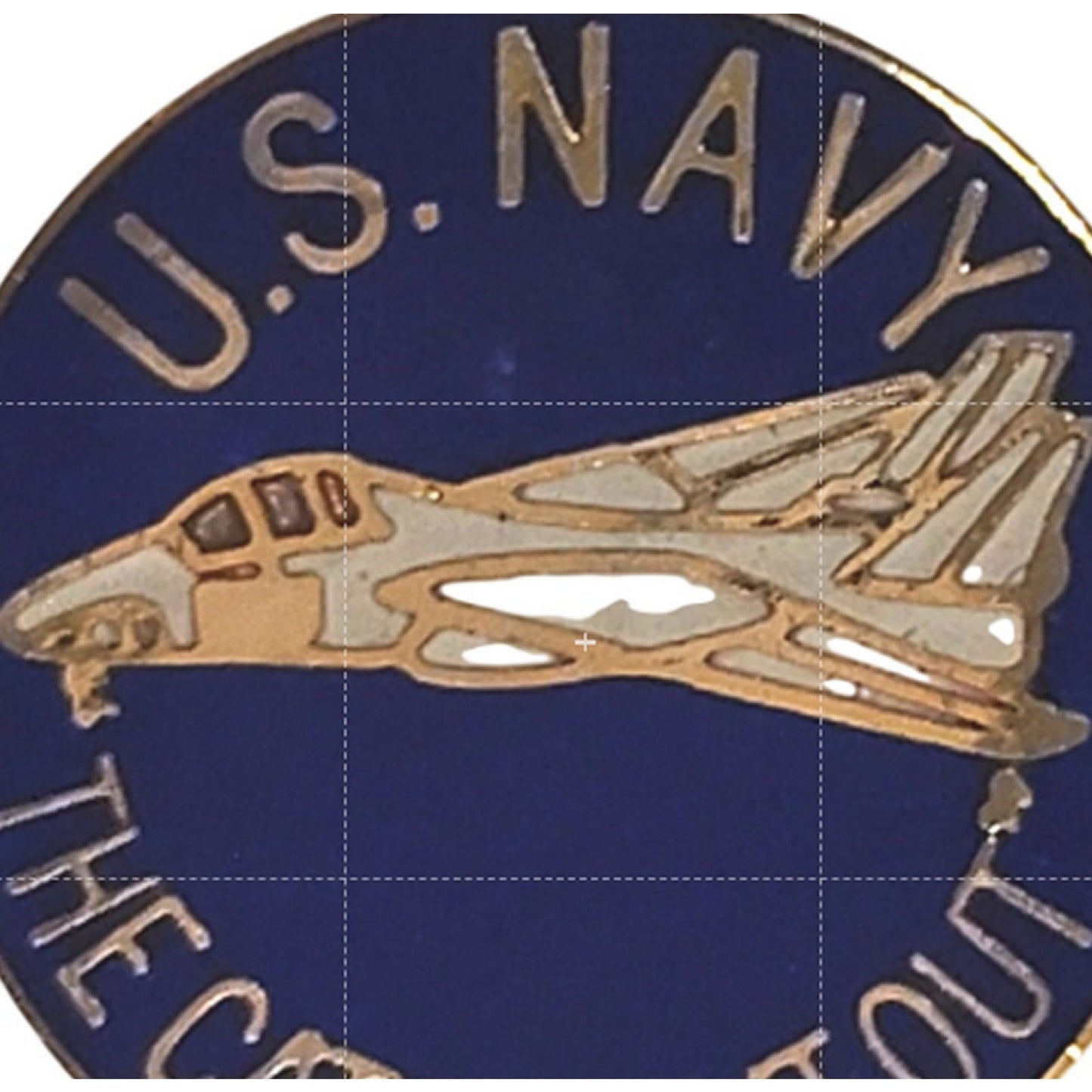 U.S. Navy F‑14 Tomcat "Cats Night Out" Novelty Biker Jacket Hat Lapel Pin 7/8"