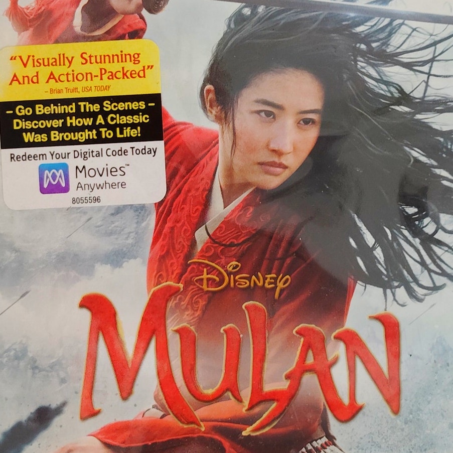 Disney Mulan Blu-Ray + DVD, Multi-Screen Edition Live Action