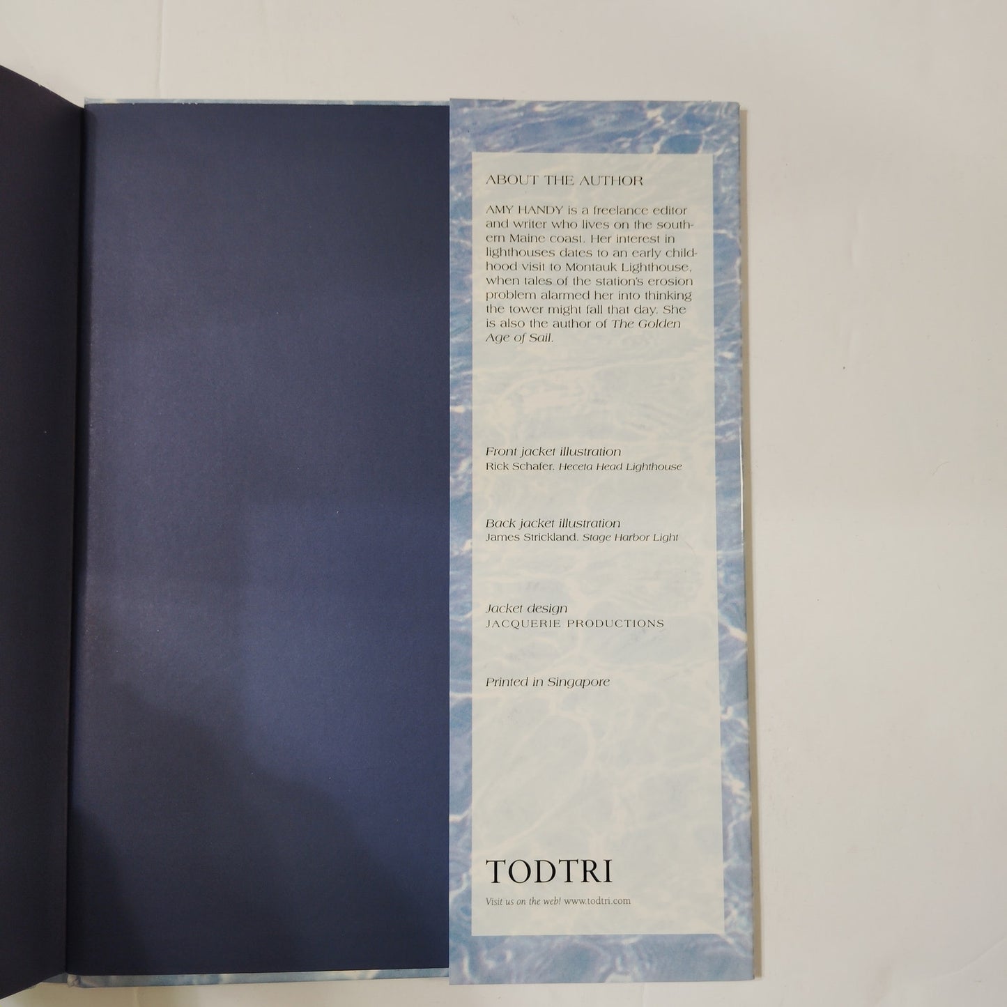 VTG 1999 American Landmarks: The Lighthouse by Amy Handy Hardcover Book