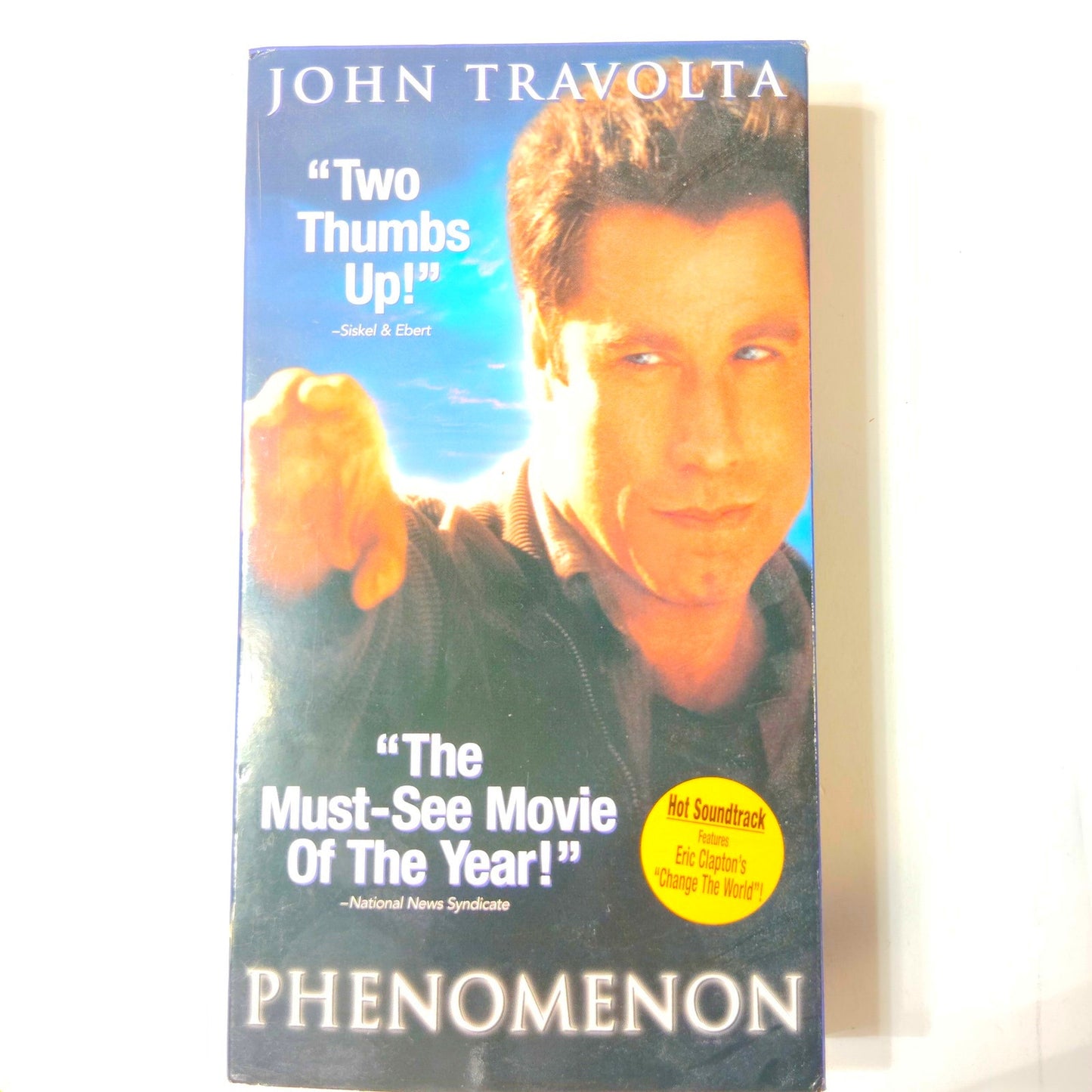 Phenomenon VHS 1996 John Travolta Fantasy Drama, Touchtone Pictures