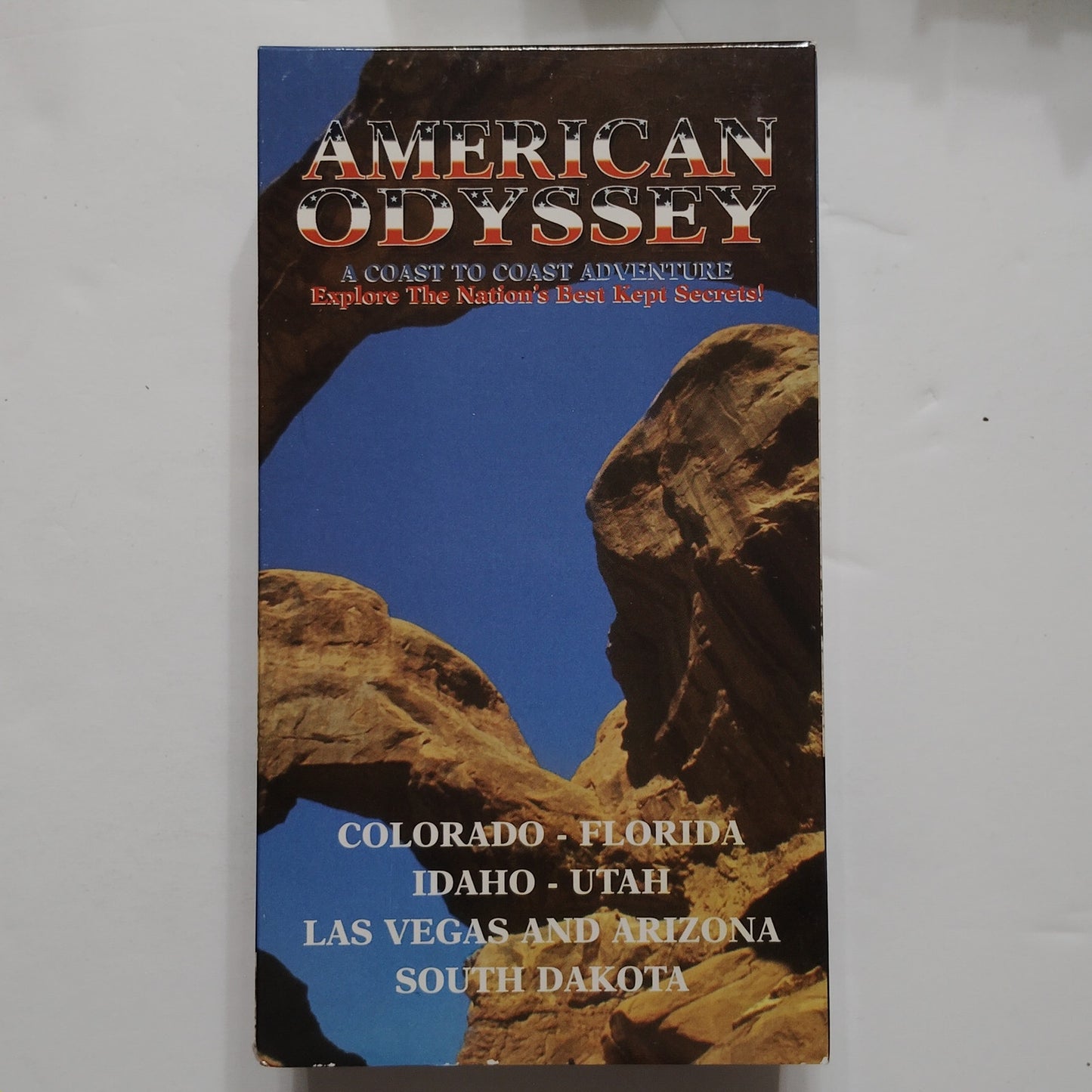American Odyssey VHS (10) Boxed Set Coast‑to‑Coast Adventure Exploration