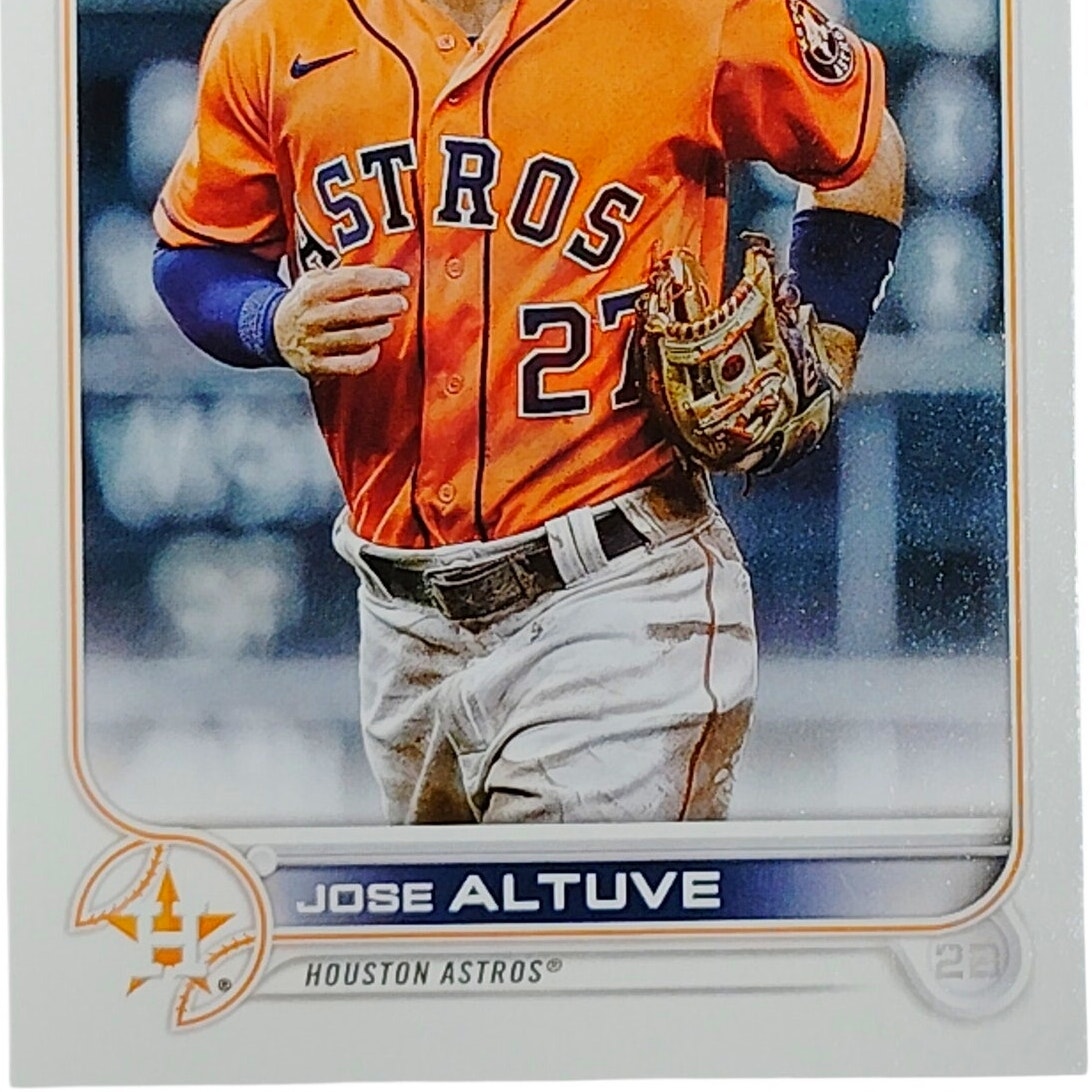 2022 Topps Series 1 #278 Jose Altuve Houston Astros 2nd Base - VG/EX