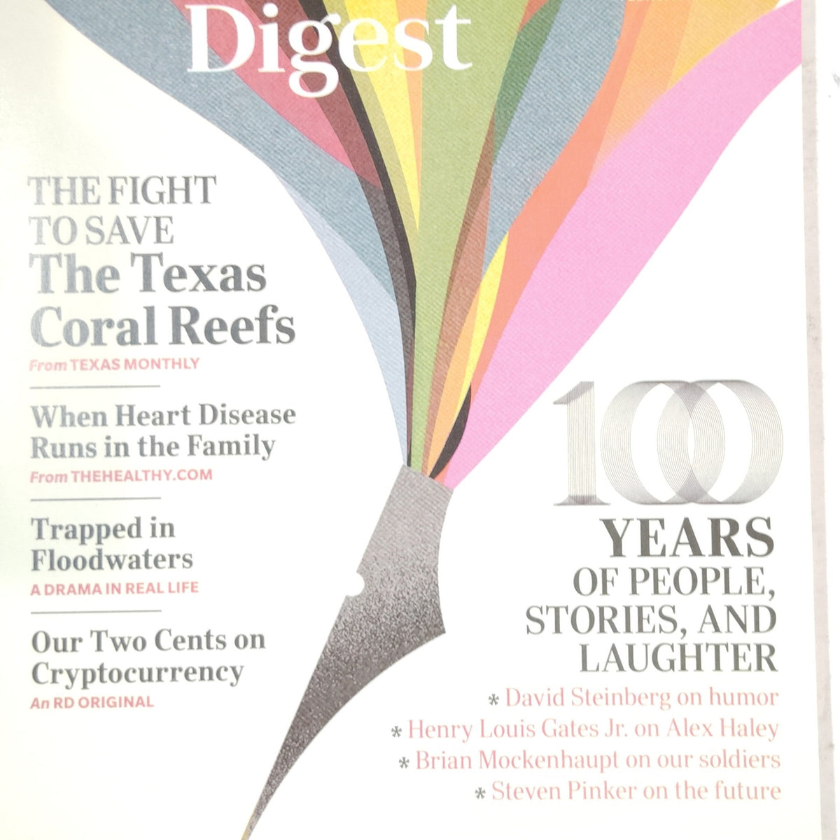 Reader's Digest February 2022 100th Anniversary Issue Centennial Magazine