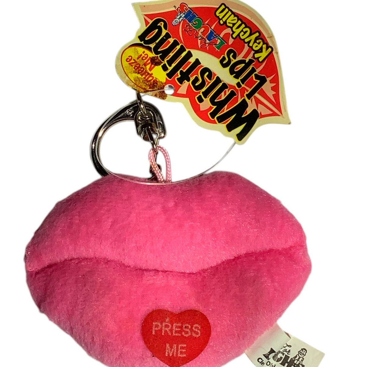 2005 Novelty Whistling Lips Keychain (Still Whistles TOO!)