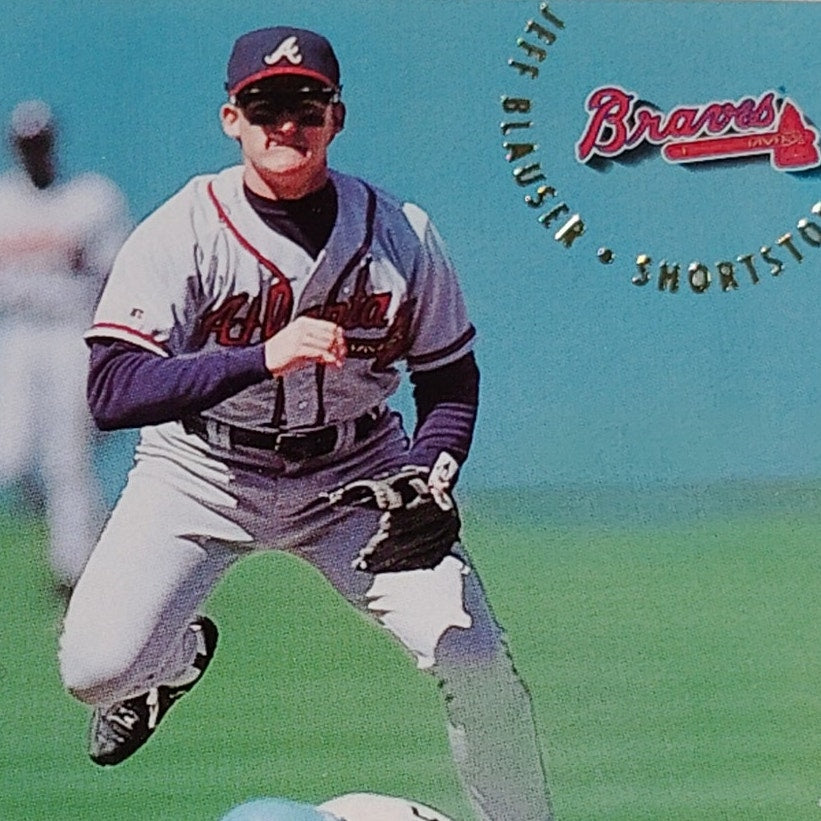 Jeff Blauser, Atlanta Braves, #354, 1994 Fleer Baseball Collector's Card