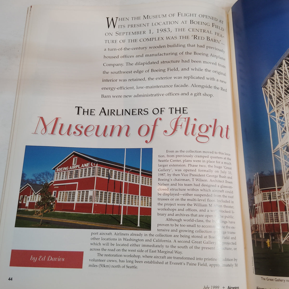 Airways Magazine July 1999 - America's Best Little Airline Midwest Express