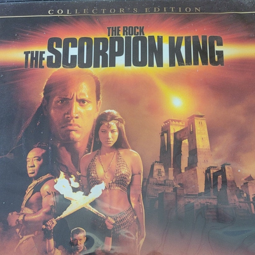 Scorpion King Collector's Editioni DVD 2002 Action Adventure – Dwayne Johnson