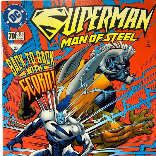 DC Comics, Superman Man of Steel #70, Deja News, Aug 1997, NM 9.4