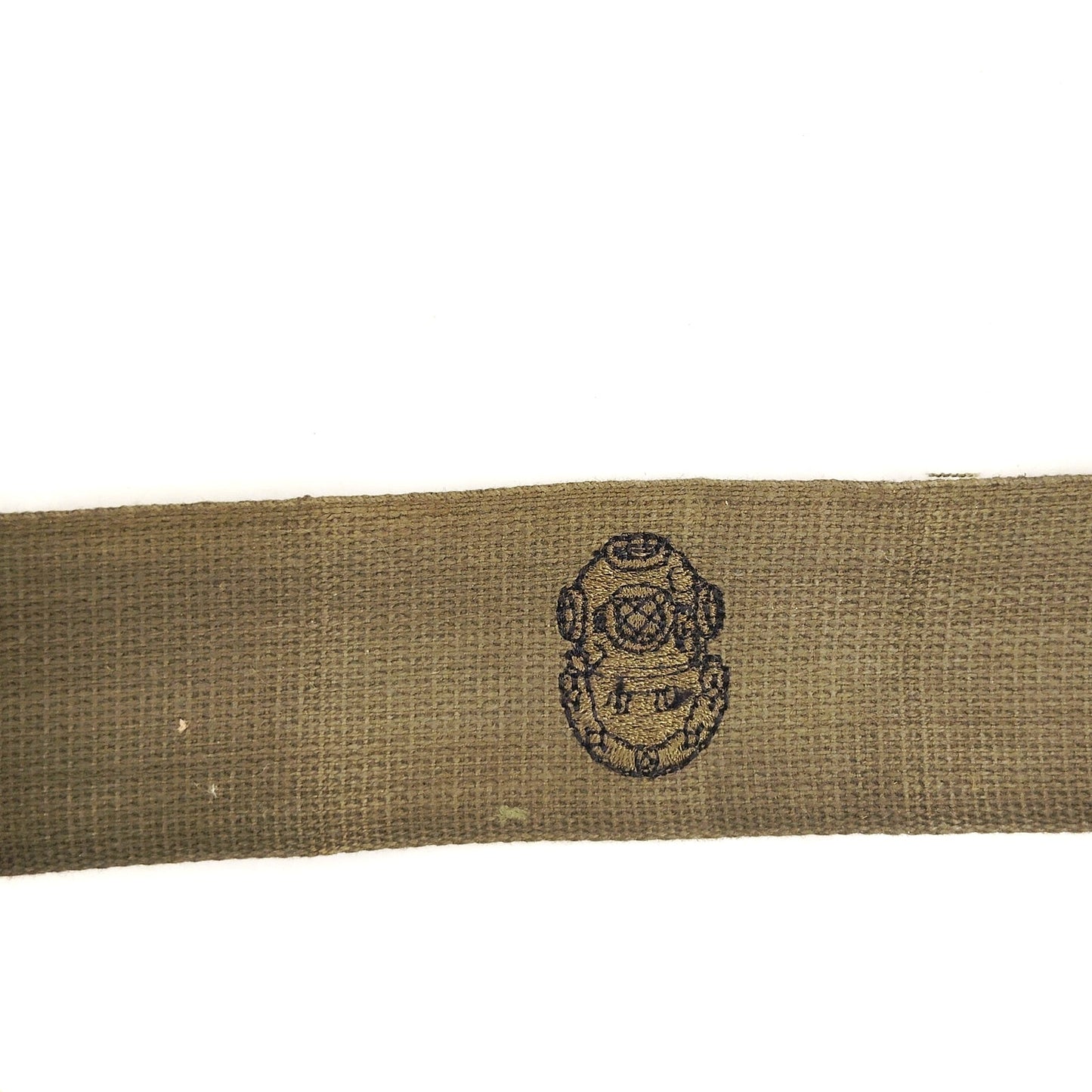 Vintage US Army 2nd Class Diver Qualification Patch Subdued ODG 5‑3/4" × 1‑1/2"