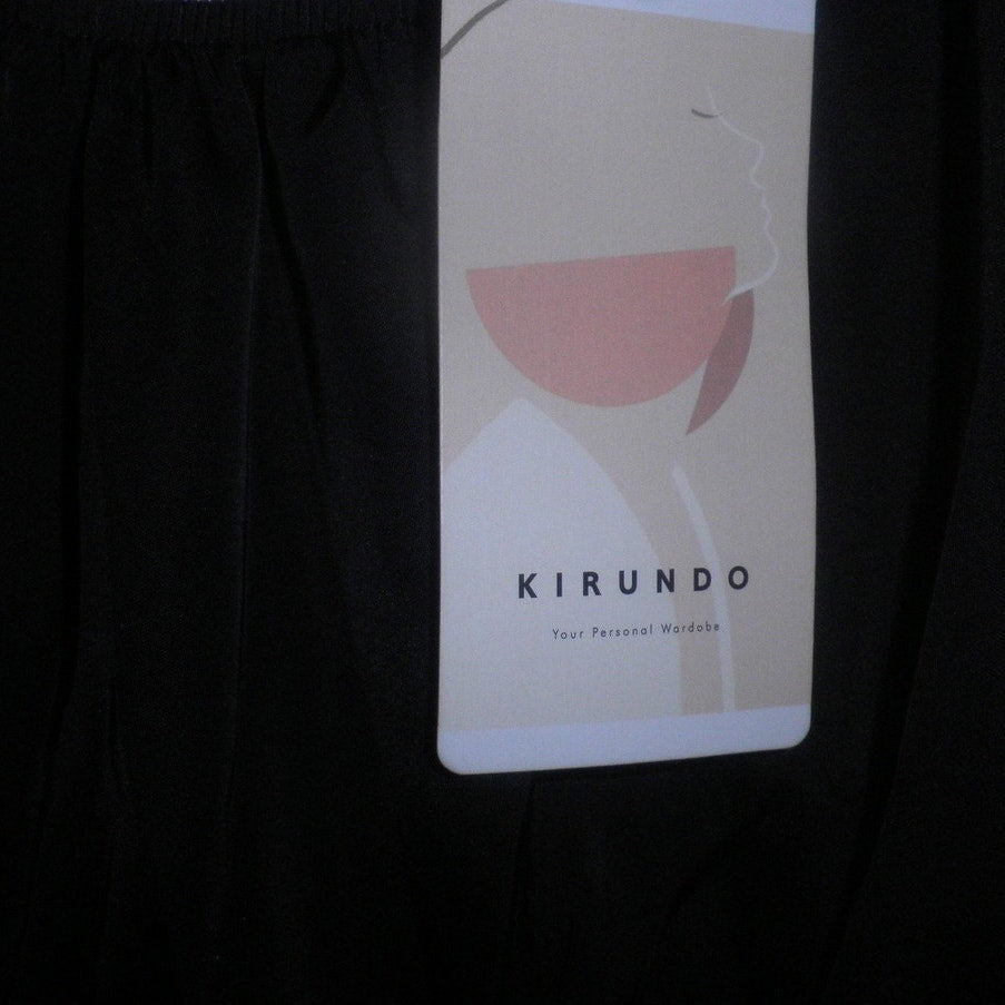 KIRUNDO 2024 Satin Midi Dress Off Shoulder Wrap Ruched, Slim Fit, XL (16)