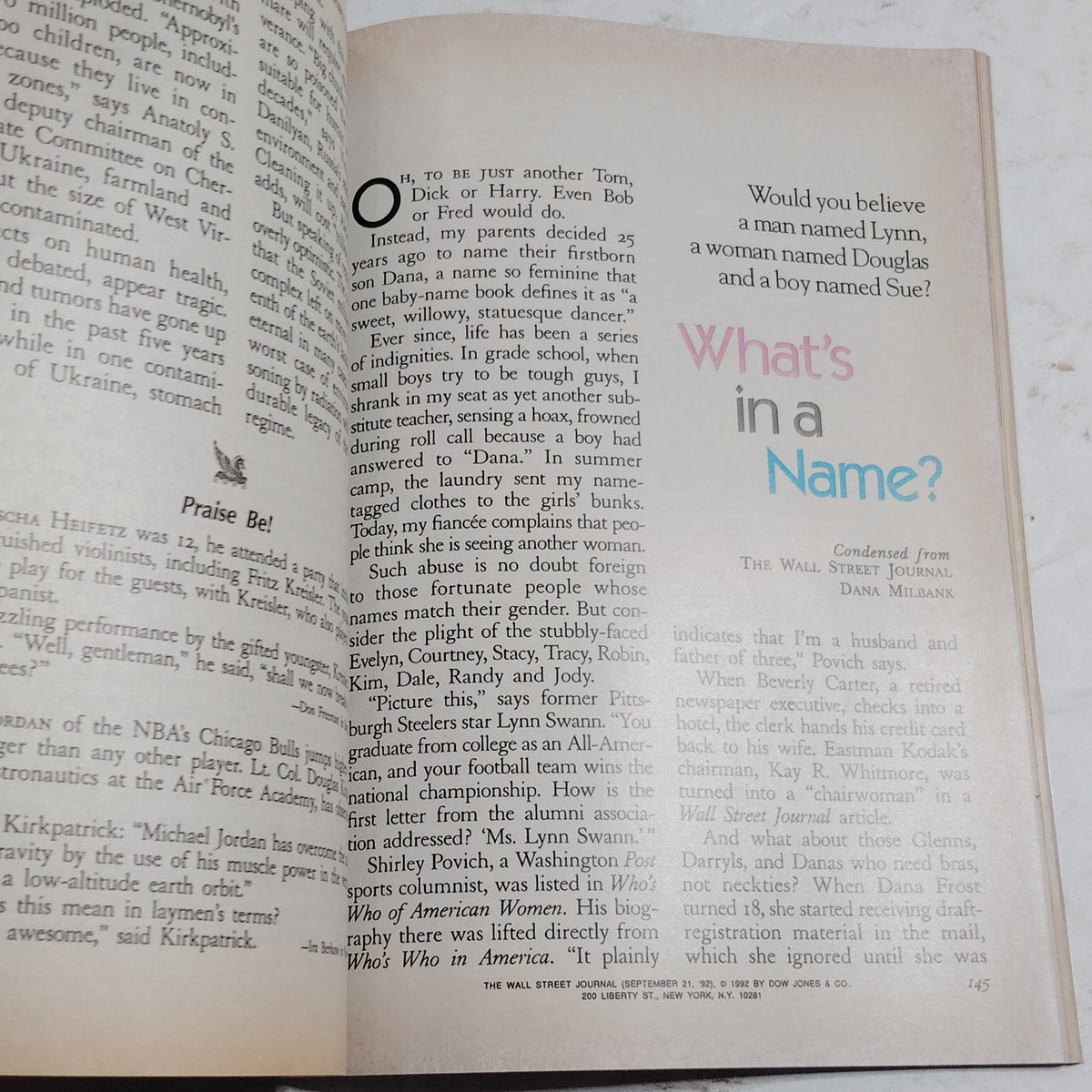 Reader's Digest March 1993 Vintage Magazine - Polar Dream Back Issue