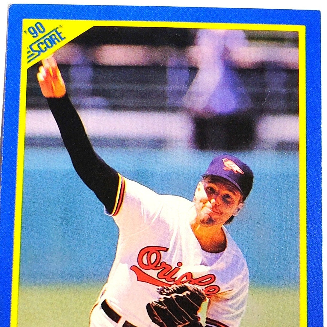 1990 Score Jay Tibbs #480 Baltimore Orioles Pitcher MLB Baseball EX