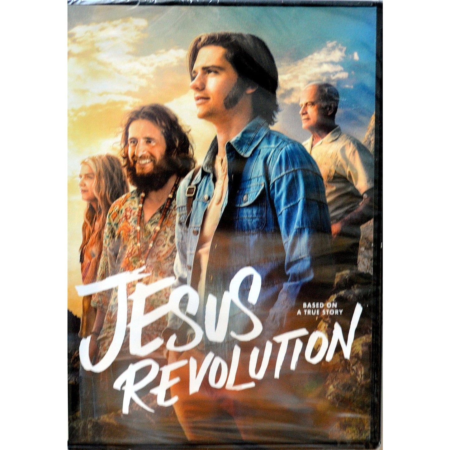 Jesus Revolution DVD 2023 – Faith-Based Drama, Kelsey Grammer, Joel Courtney