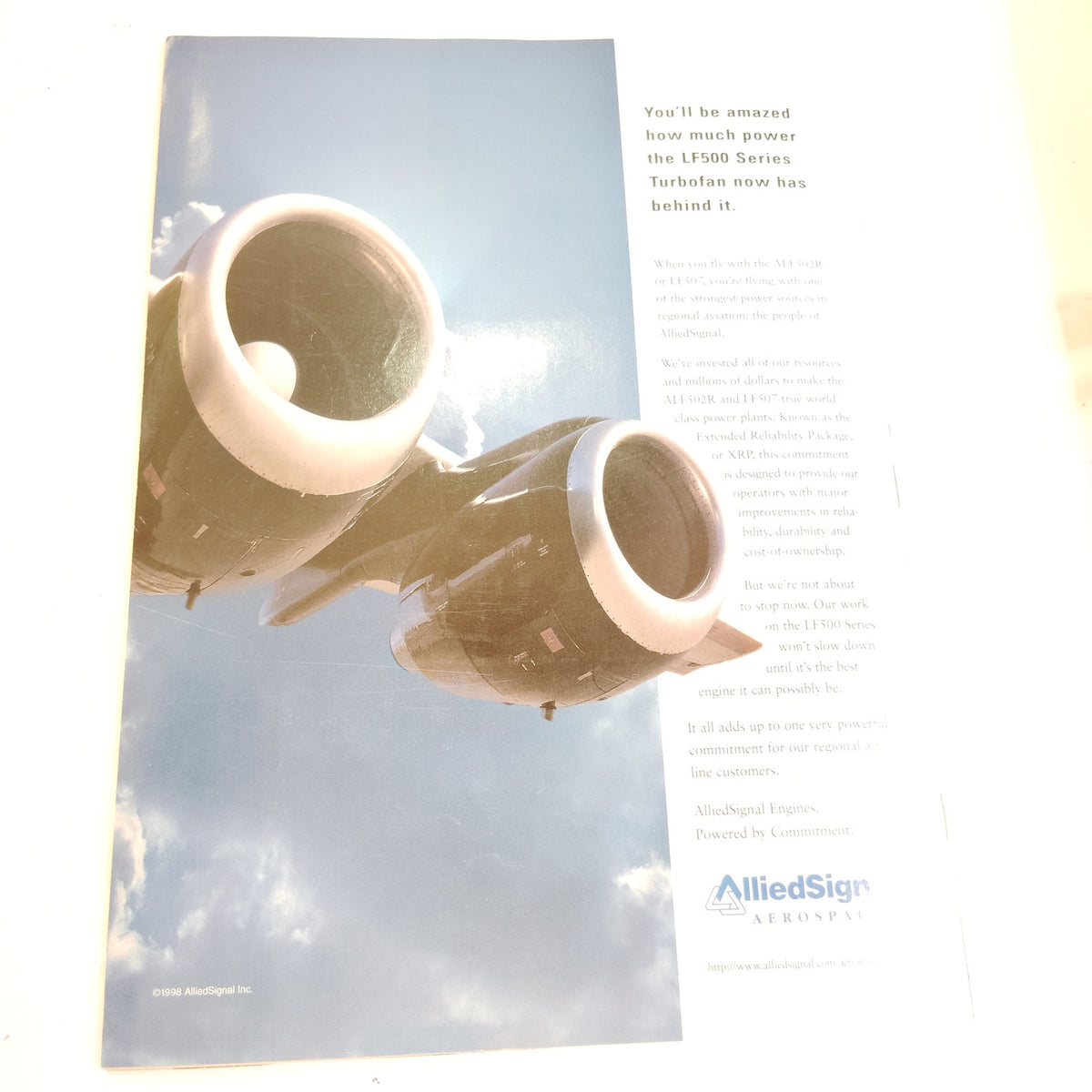 Air Transport World Magazine December 1998 - Vintage Aviation Leasing & Finance