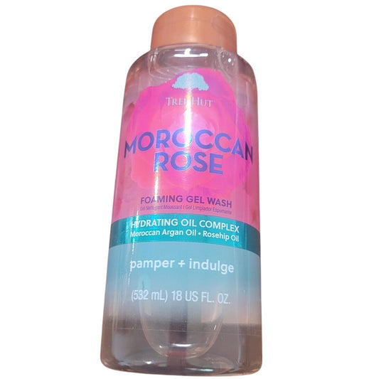 Tree Hut Moroccan Rose Foaming Gel Body Wash 18 fl oz