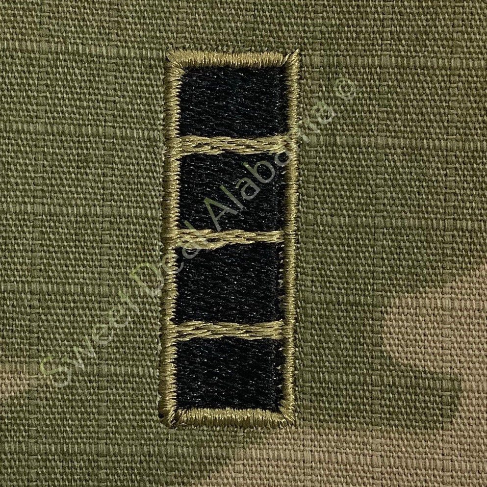 U.S. Army Chief Warrant Officer 4, OCP Rank Sew-On Insignia, Multi-Camo, 2" x 2"