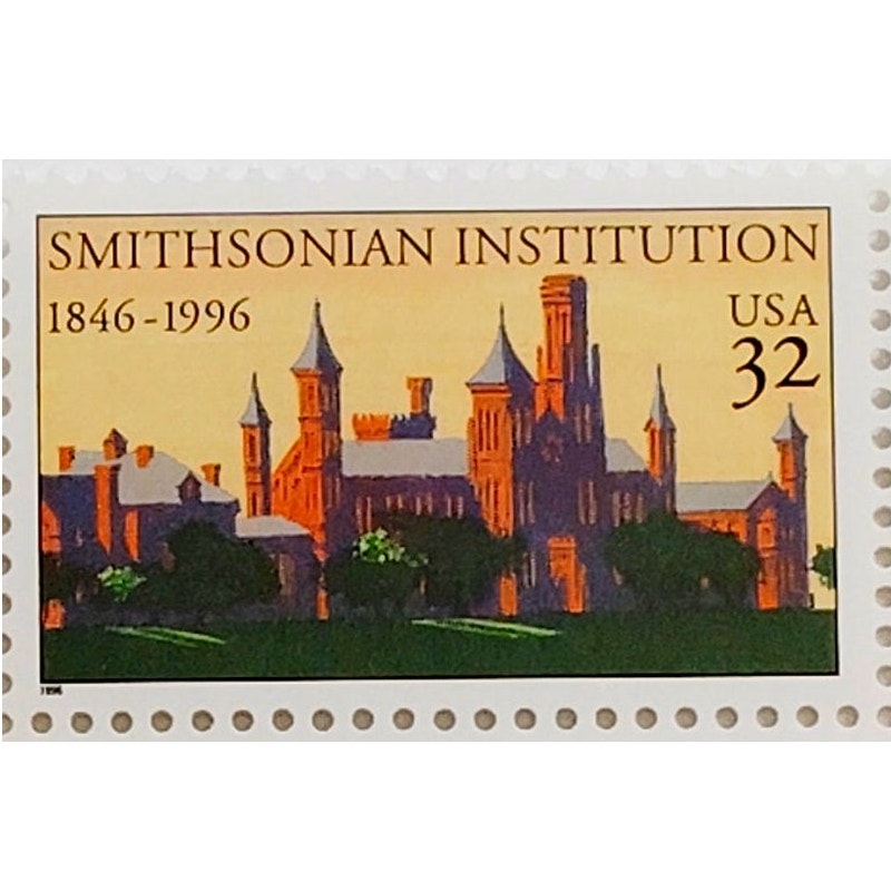 Pair – 1996 USA 32¢ Smithsonian Institution MNH Scott 3061