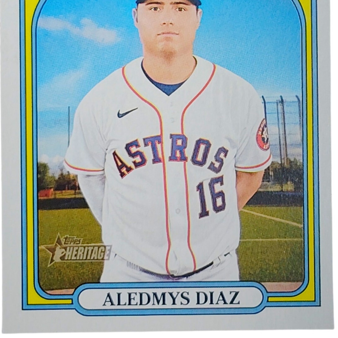 2021 Topps Heritage Aledmys Diaz 553 Houston Astros Utility Player VG/EX