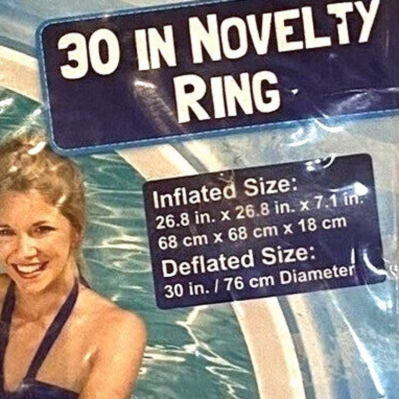 Bestway H2O GO! 30" Tire‑Style Swim Ring – Ages 3–6, Inflatable Pool Float