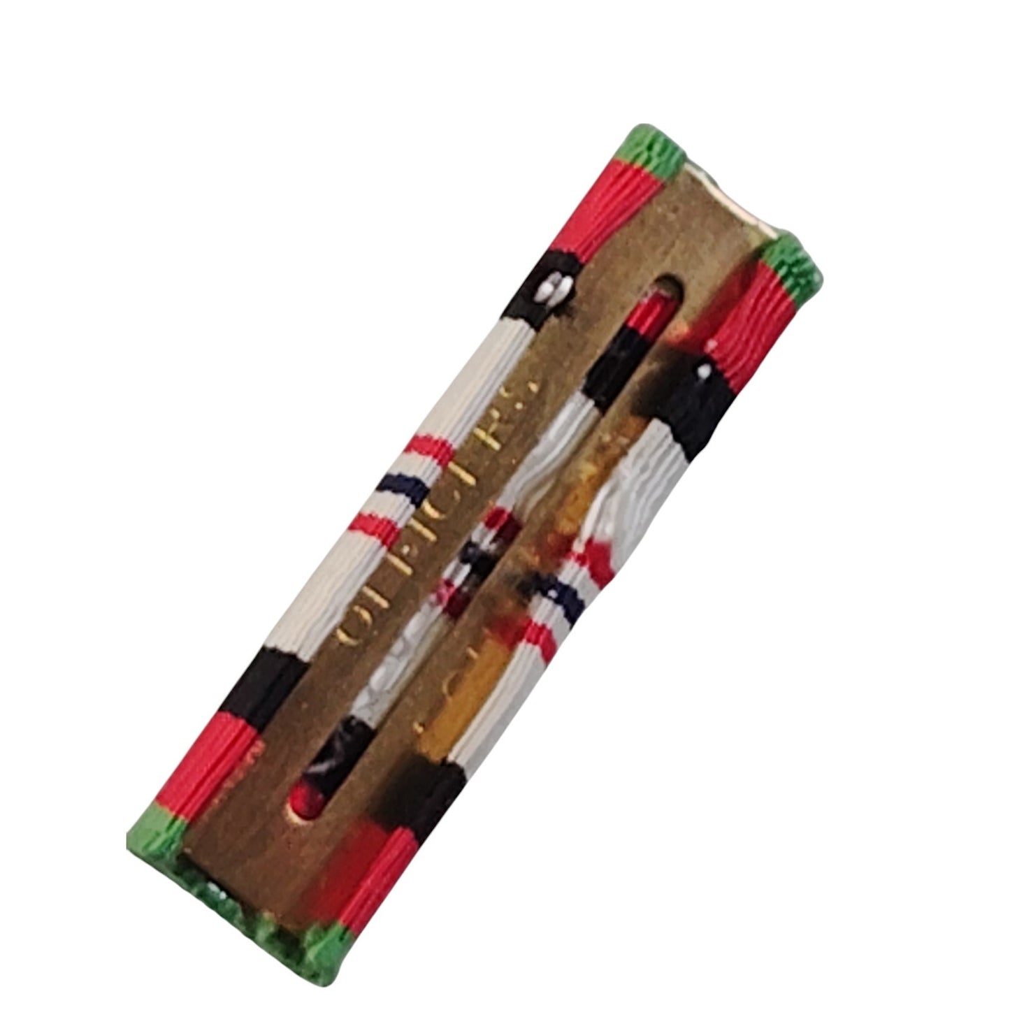 Afghanistan Campaign Ribbon with One Bronze Star Device, 1-3/8"L x 3/8"H