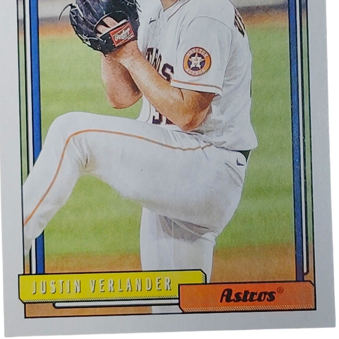 2021 Topps Update #T92-22 Justin Verlander Houston Astros Pitcher - VG/EX