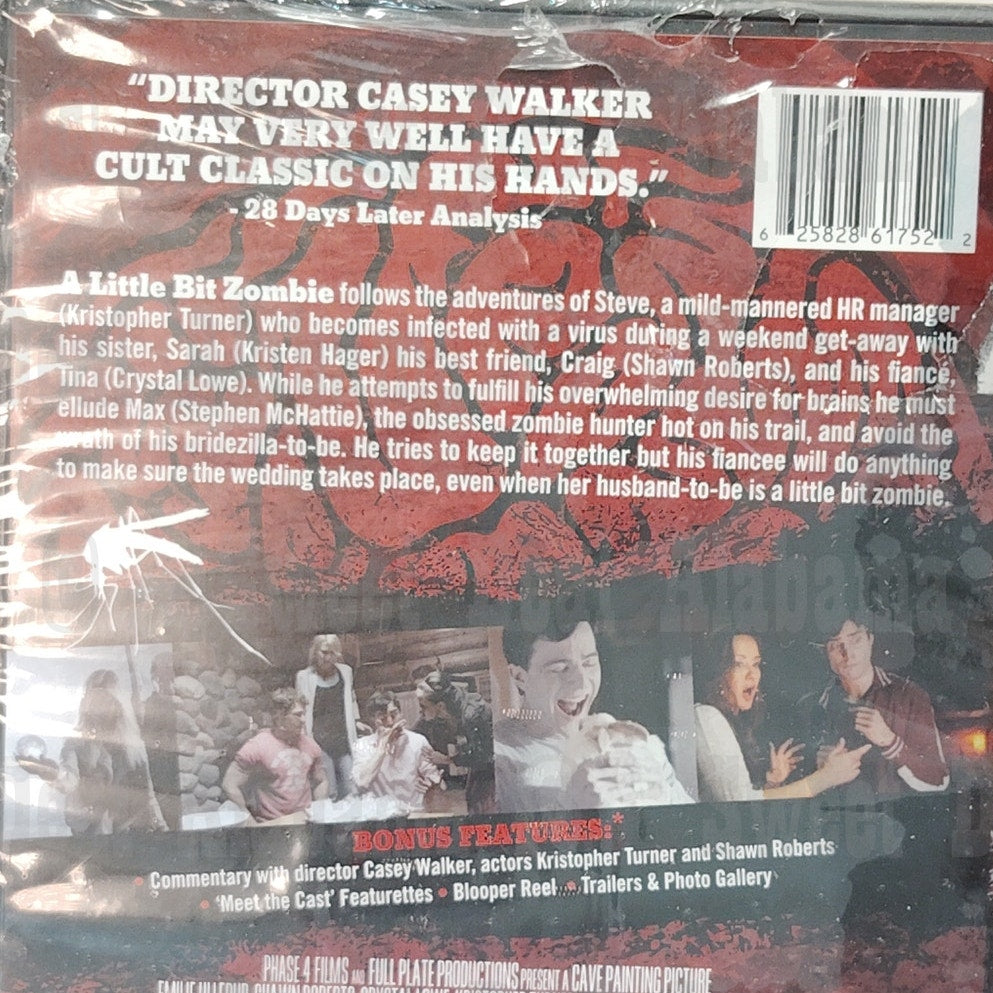 A Little Bit Zombie (2012 DVD) 87 Minutes of Horror, Comedy Rated R