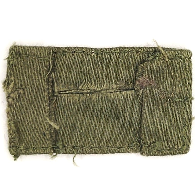 US Army Armor Branch Subdued OD Green Insignia Patch – Vietnam Era 1‑3/4"