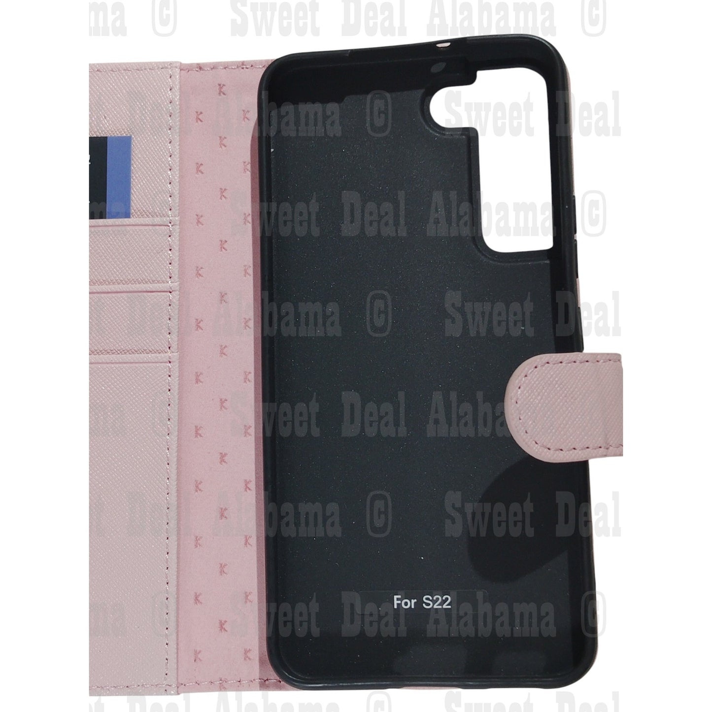 Kilino Cellphone Wallet For Samsung Galaxy S22 (6.1"), Pink