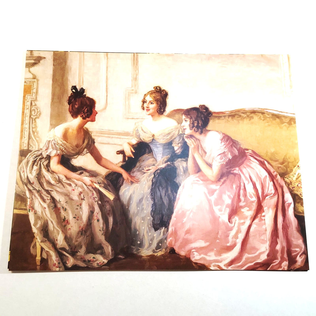 BIG4GROUP Victorian Impressionist Wall Art Print Set - Gallery Wall Decor