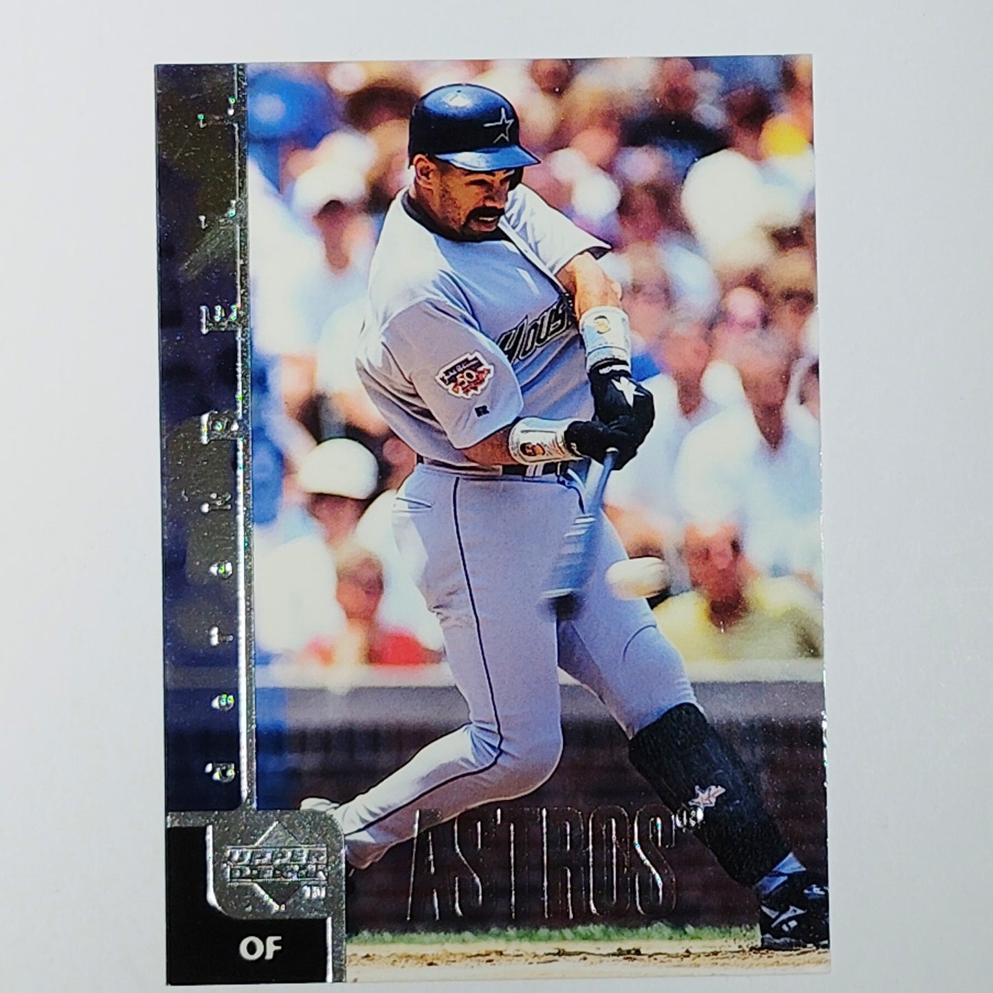 1998 Upper Deck Derek Bell #386 Houston Astros Outfielder Power Swing - VG/EX