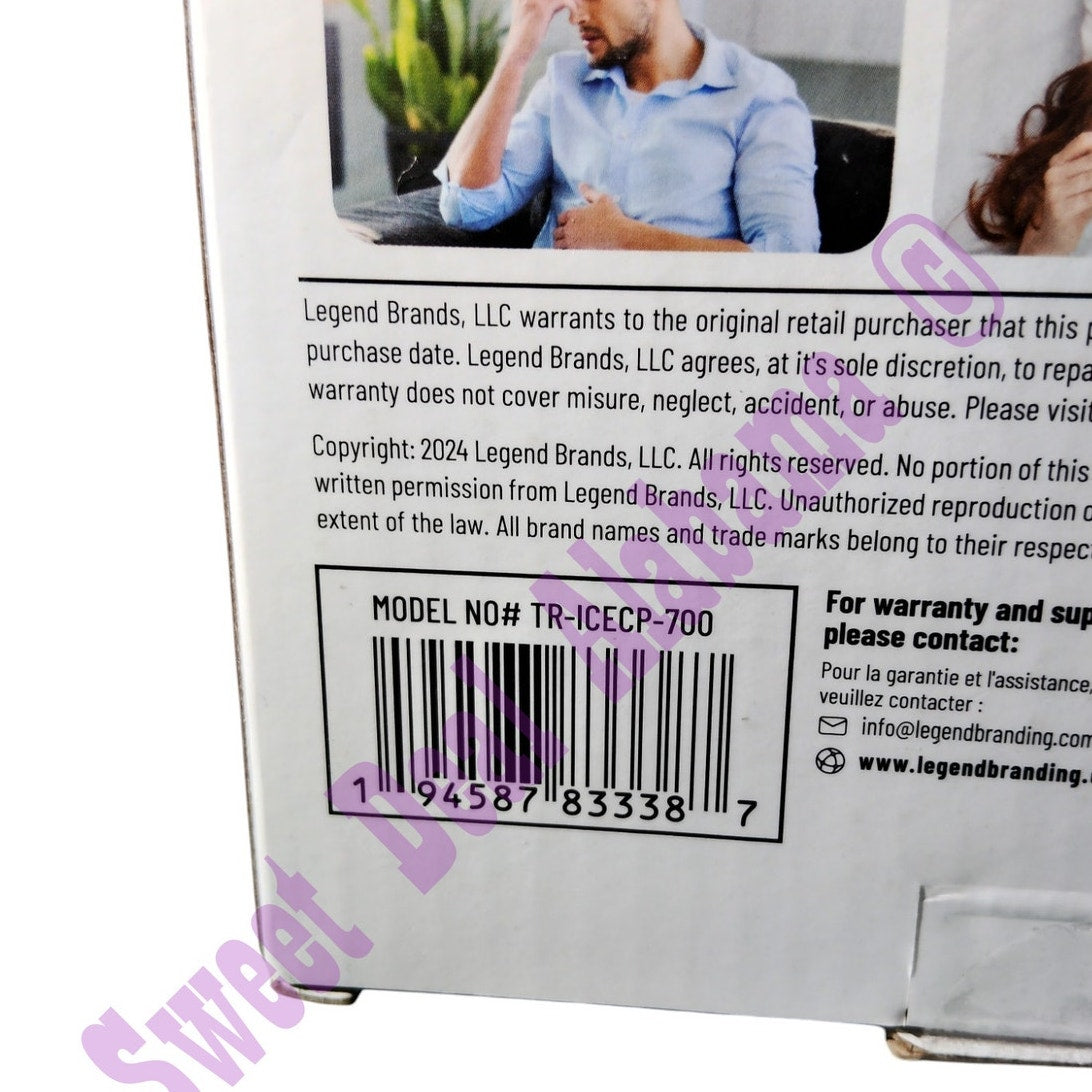 TRAKK Hot & Cold Compress Headache Relief Cap Model # TR-ICECP-700