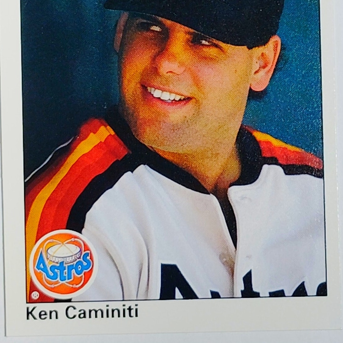 1990 Upper Deck Ken Caminiti #122 Houston Astros Third Base Portrait - VG/EX